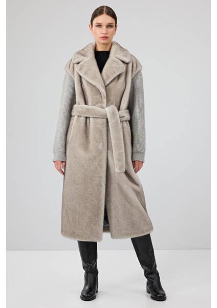 Mirage Kadın Gri Teddy Kaban 25WGP5310FX fiyatları