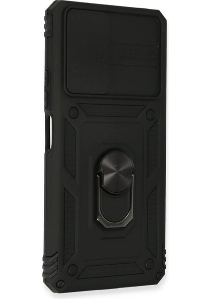 Xiaomi Redmi Note 10 Pro Kılıf Pars Lens Yüzüklü Silikon - Siyah fiyatları