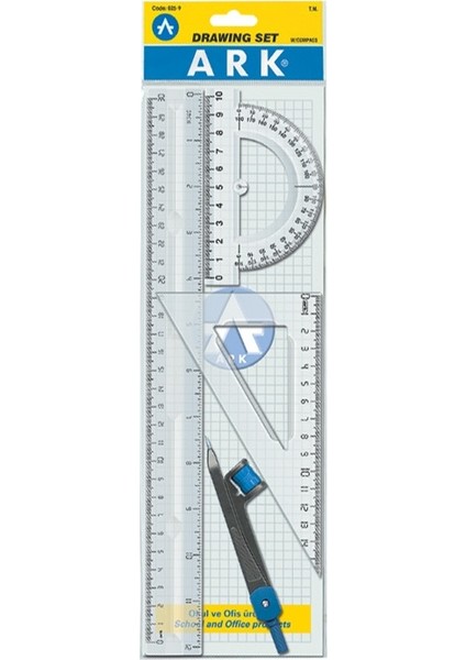 Geometri Çizim Seti 4 Parça
