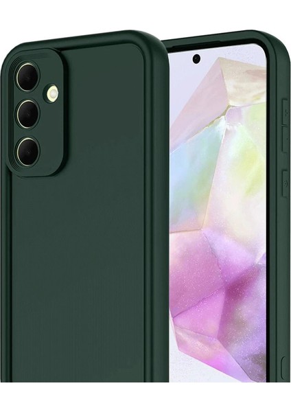 Samsung Galaxy A17 5g Viera Silikon - Koyu Yeşil fiyatları