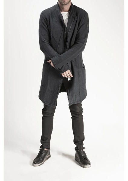 Smoked Patch Pocket Cardigan