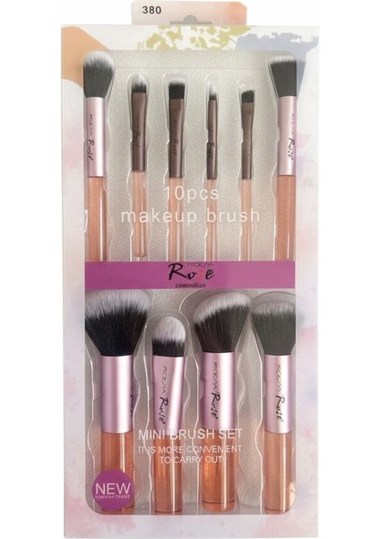 10'lu Makyaj Fırçası