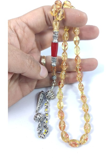 Şevket Alkan Usta Eseri Gümüş Nakkaş Işlemeli Ateş-I Kehribar Sertfikalı 8730 indirimleri