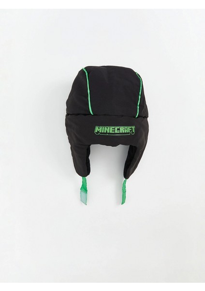 Lcw Accessorıes Siyah Minecraft Baskılı Erkek Çocuk Kar Şapkası fiyatları