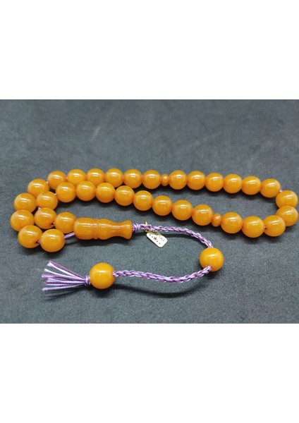 Osama Omari Usta Eseri 50 Yaşında Horoz Imame Havşalı Alman Faturan Tesbih Sertifikalı 8754