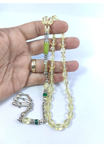 Şevket Alkan Usta Eseri Gümüş Nakkaş Işlemeli Sıkma Kehribar Sertfikalı 8729 fırsatları