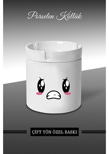 Emoji Surat Ifade Tasarımlı Küllük