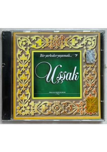 Türk Sanat Müziği Seçmeleri Uşşak CD (Jelatininde Sıfır Orijinal Dönem Baskı Cd)