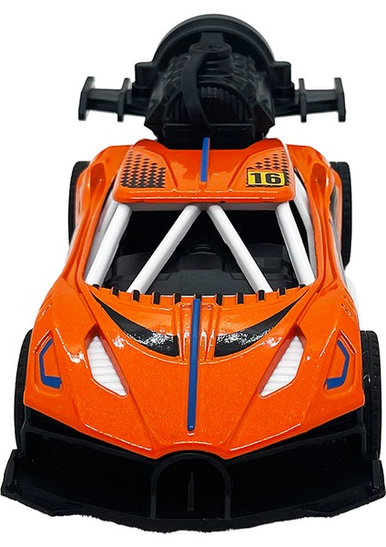 Spray Fonksiyonlu Pilli Metal Çek Bırak Araba Sesli Işıklı Turuncu modelleri