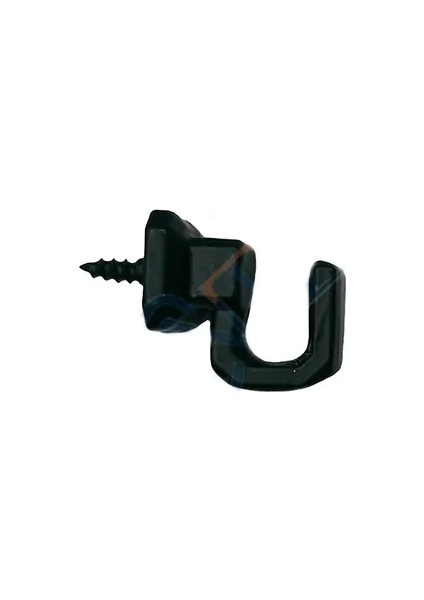 Vidalı Kanca, Askı Küçük - 15X18MM, Siyah - 100 Adet fiyatları