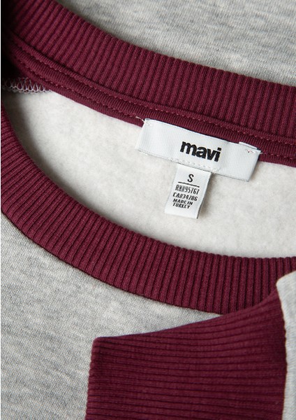 Bugs Bunny Baskılı Gri Sweatshirt 1S10464-83096