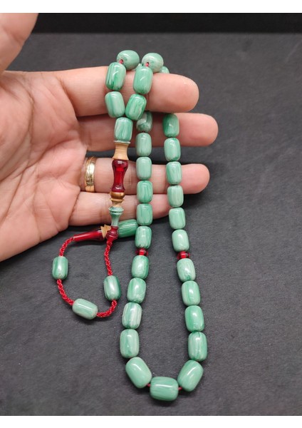 Emine Reşvani Usta Eseri Imame Hitame Eski Katalin Inci Siyahı Sıkma Kehribar Sertifikalı 8735 fırsatları