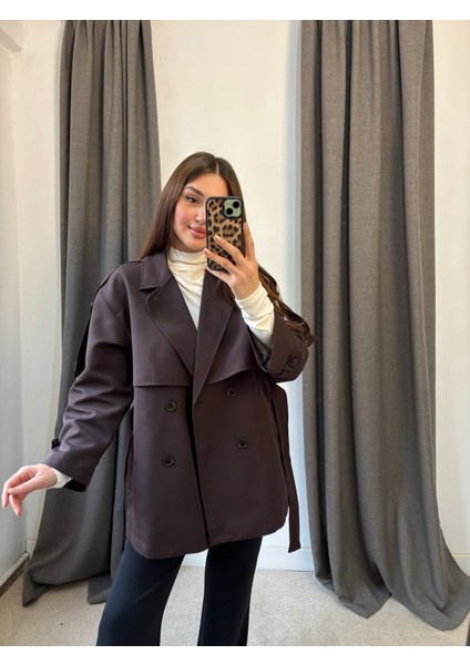 Astarlı Premium Kalite Yarım Boy Trençkot modelleri