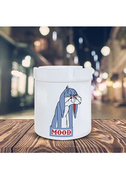 Yorgun Bugs Bunny Baskılı Kül Tablası