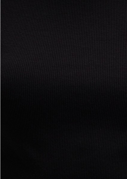 Uzun Kollu Siyah Basic Tişört 1613622-900