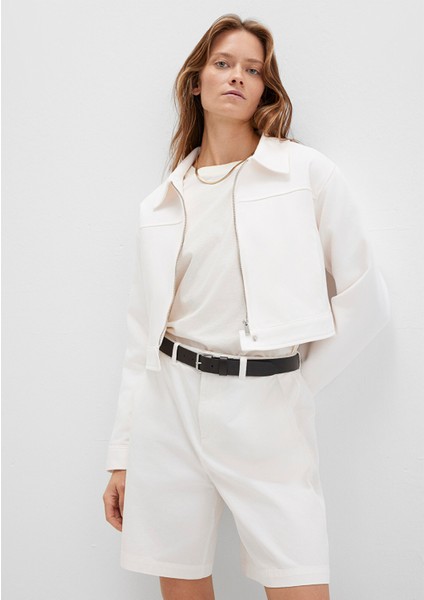 Ekru Kısa Ceket 1110770-70057