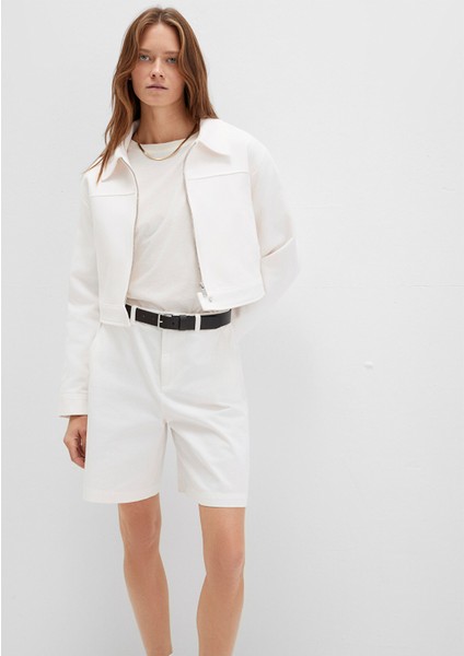 Ekru Kısa Ceket 1110770-70057