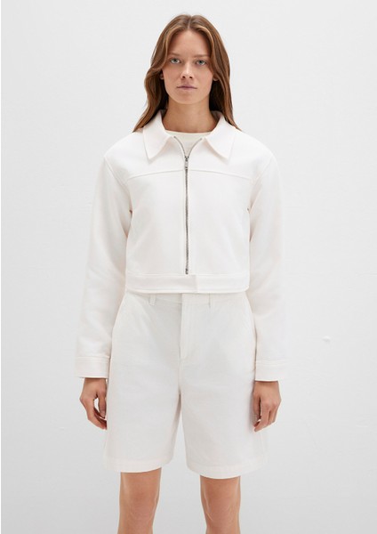 Ekru Kısa Ceket 1110770-70057