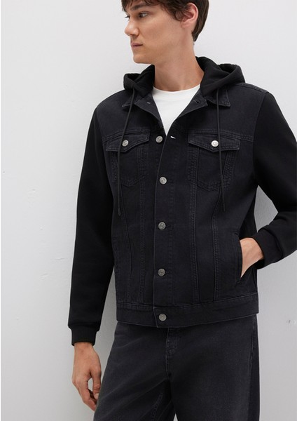 Lenny 90lar Rinse Antrasit Jean Ceket 0112735-90769