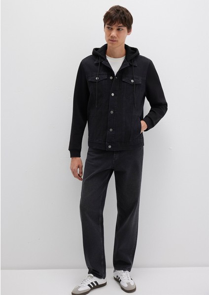 Lenny 90lar Rinse Antrasit Jean Ceket 0112735-90769