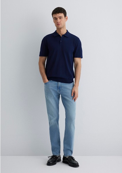 Marcus Mavi Black Açık Indigo Mavisi Jean Pantolon 0035189346