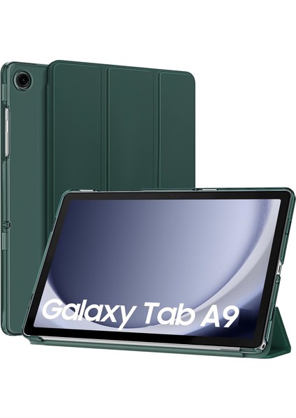 Samsung Galaxy Tab A9 8.7 inç Tablet Kılıfı Akıllı Smart Katlanabilir Renkli Kapak SM-X110 (Uyumlu)