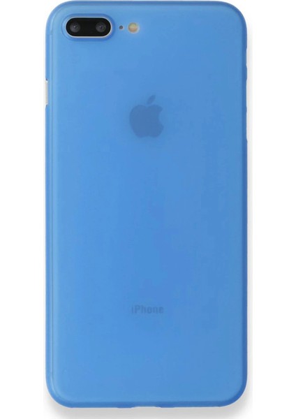 iPhone 8 Plus Kılıf Pp Ultra Ince Kapak - Mavi