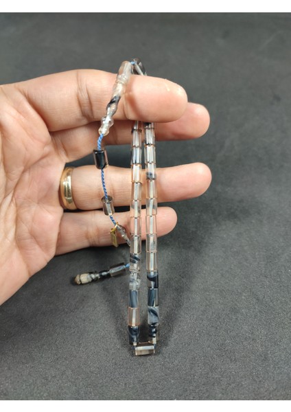 Mehmet Mercan Usta Eseri Bilek Boy (Küçük Boy) Ok Gibi Kesme Sıkma Kehribar Sertifikalı 8706