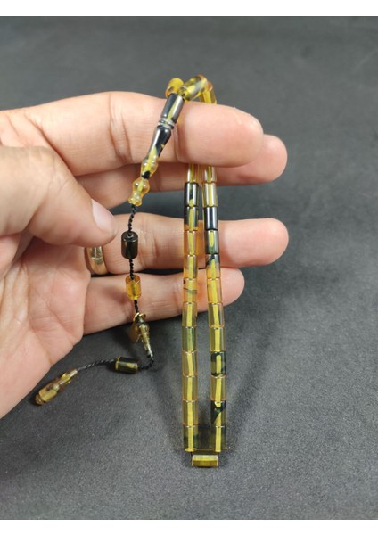 Mehmet Mercan Usta Eseri Bilek Boy (Küçük Boy) Ok Gibi Kesme Sıkma Kehribar Sertifikalı 8719 fiyatları