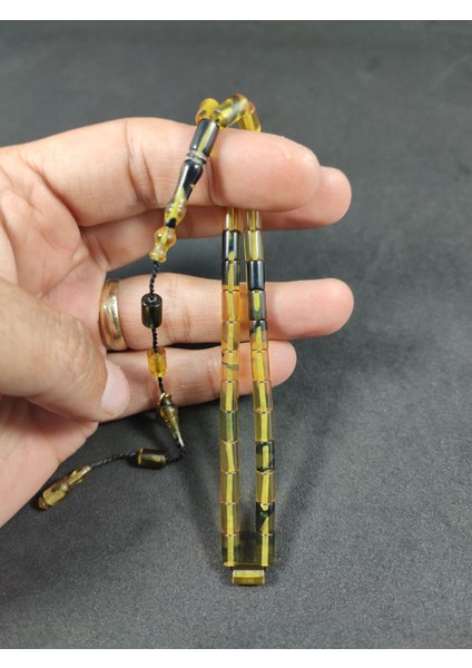 Mehmet Mercan Usta Eseri Bilek Boy (Küçük Boy) Ok Gibi Kesme Sıkma Kehribar Sertifikalı 8719 fırsatları