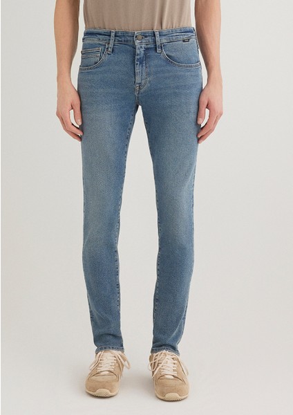 James 90lar TOKK Vintage İndigo Mavisi Jean Pantolon 0042487834