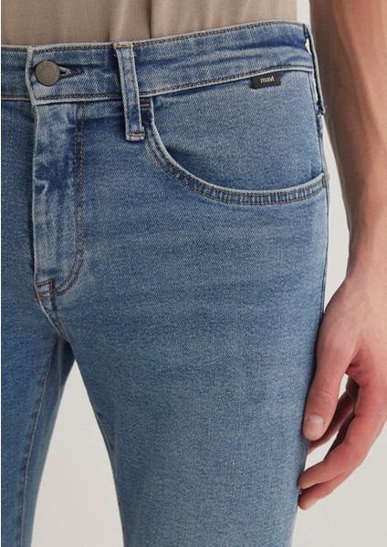 James 90lar TOKK Vintage İndigo Mavisi Jean Pantolon 0042487834