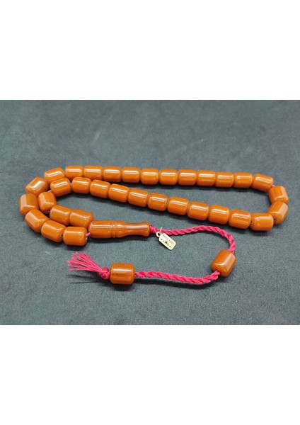 Osama Omari Usta Eseri 50 Yaşında Horoz Imame Havşalı Alman Faturan Tesbih Sertifikalı 8743