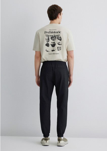 Siyah Jogger Pantolon 0010272-900