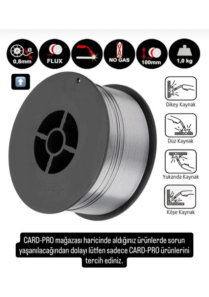 Gazsız Gazaltı Kaynak Teli 1 mm