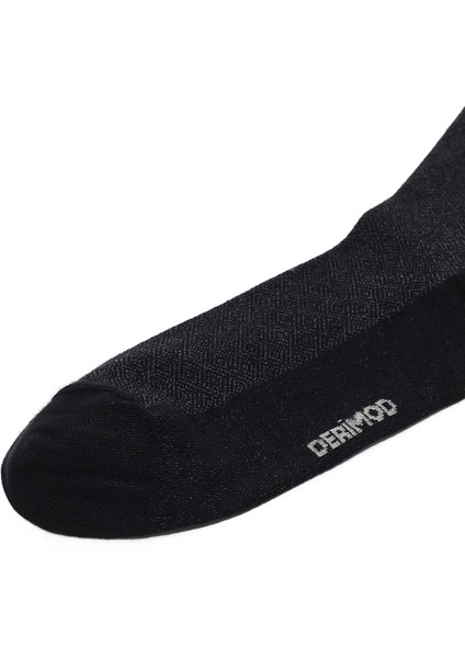 Erkek Siyah Bambu Uzun Çorap 000A2C35096F indirimleri