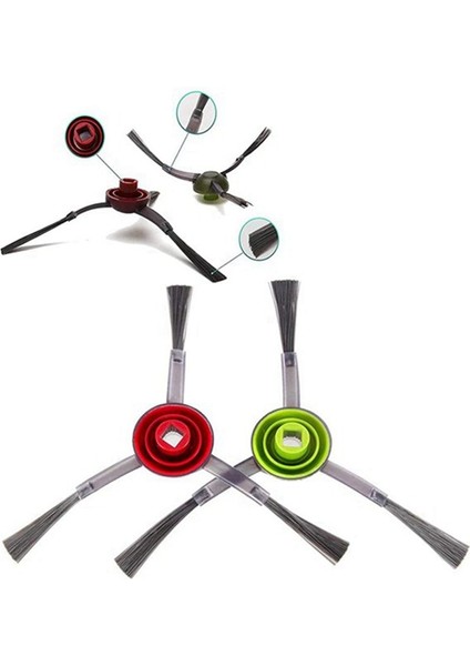 Ozmo 900 DN5G Elektrikli Süpürge Parçaları Için 8 Parça Yan Fırça Seti (Yurt Dışından) fırsatları