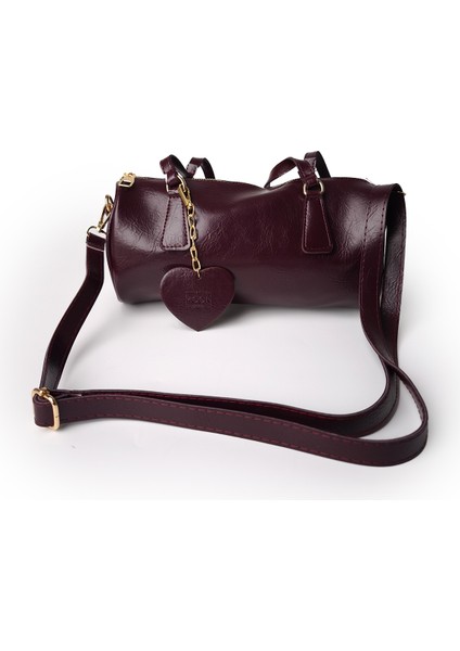 Moon Lumira Omuz Çantası Bordo fiyatları