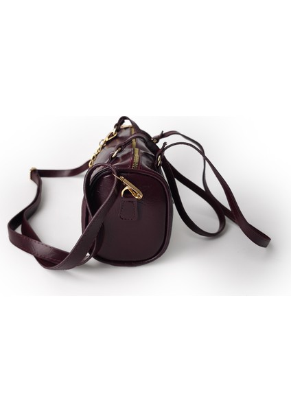 Moon Lumira Omuz Çantası Bordo modelleri
