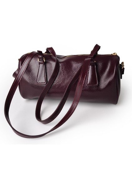 Moon Lumira Omuz Çantası Bordo fırsatları