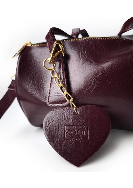 Moon Lumira Omuz Çantası Bordo indirimleri