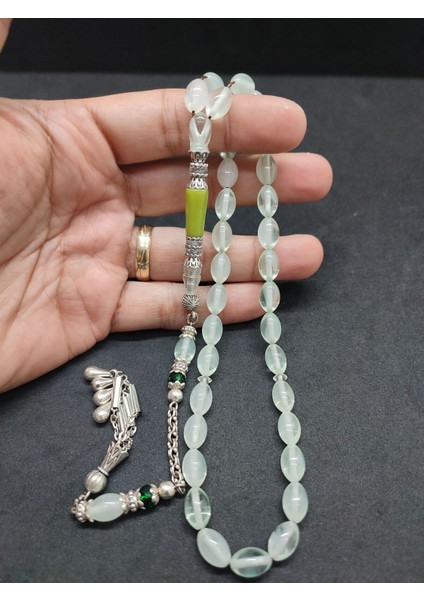 Şevket Alkan Usta Eseri Gümüş Nakkaş Işlemeli Ateş-I Kehribar Sertfikalı 8733 fırsatları