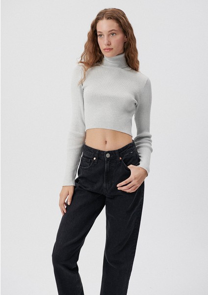 Boğazlı Gri Kazak 1710143-80196