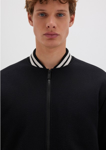 MV DNM Baskılı Bomber Ceket 0110214-71379