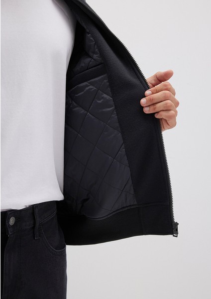 MV DNM Baskılı Bomber Ceket 0110214-71379