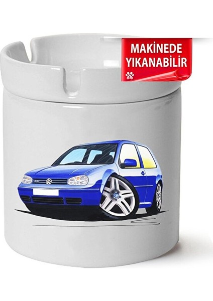 Vw Golf 4 Baskılı Porselen At-Söndür Küllük