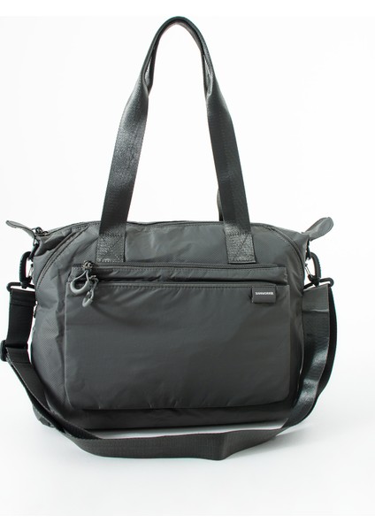 Genişleyebilir Yan Fermuarlı Paraşüt Kumaş Ayarlanabilir Omuz Çantası