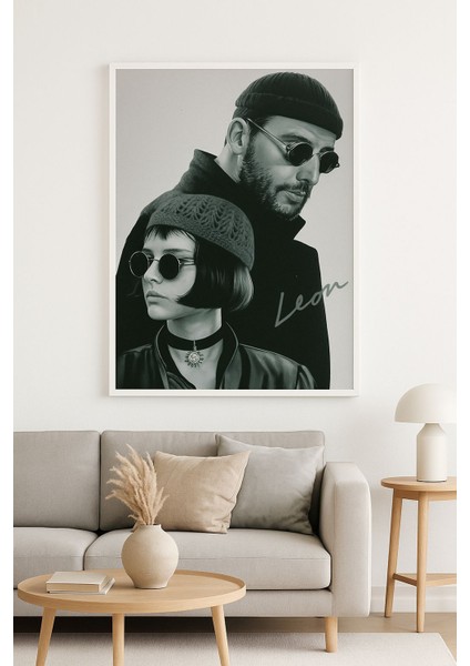 Leon – The Professional Minimalist Sanatsal Poster | Dekoratif Duvar Tablosu