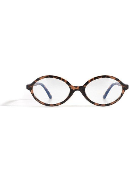 Frank Oval Gözlük Blue Block Mavi Işık Korumalı Optik Uyumlu Lüx Model