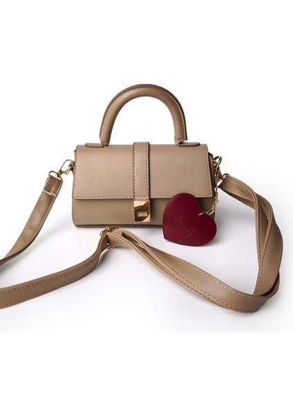 Moon Nexa Omuz Çantası Vizon